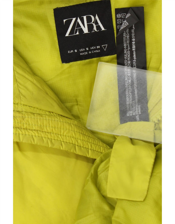 Zara Ανδρικό μπουφάν με επένδυση UK 36 Small Yellow Polyester