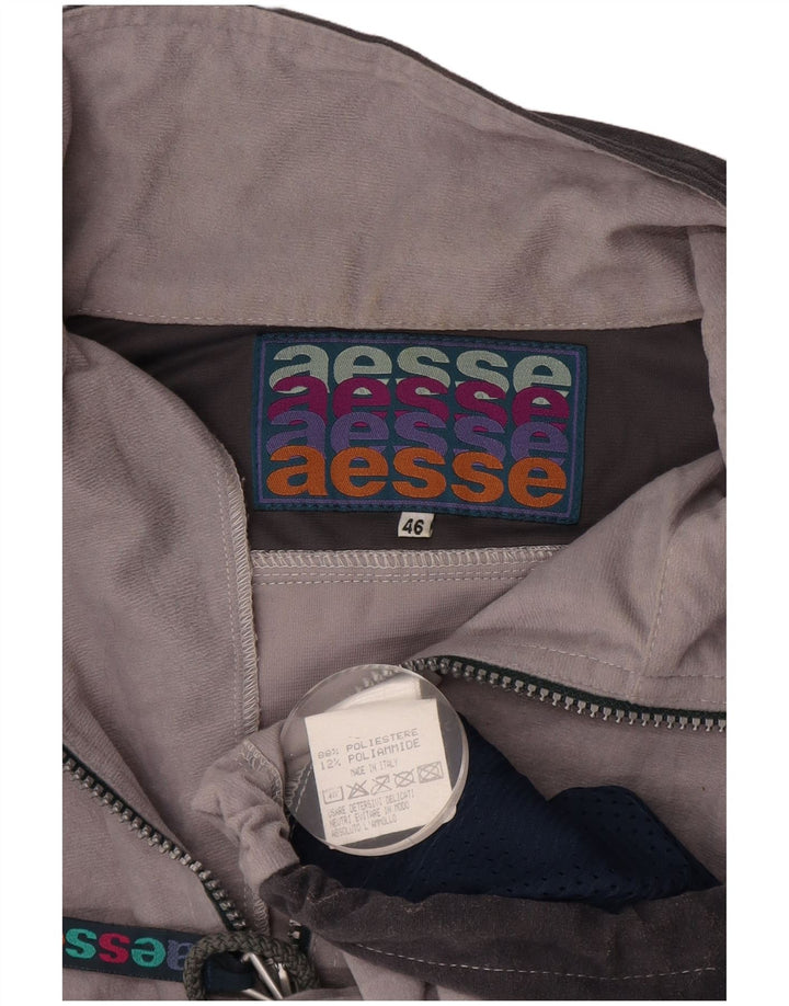 Γυναικεία αθλητική φόρμα AESSE Top Jacket IT 46 Large Grey Colourblock Polyester