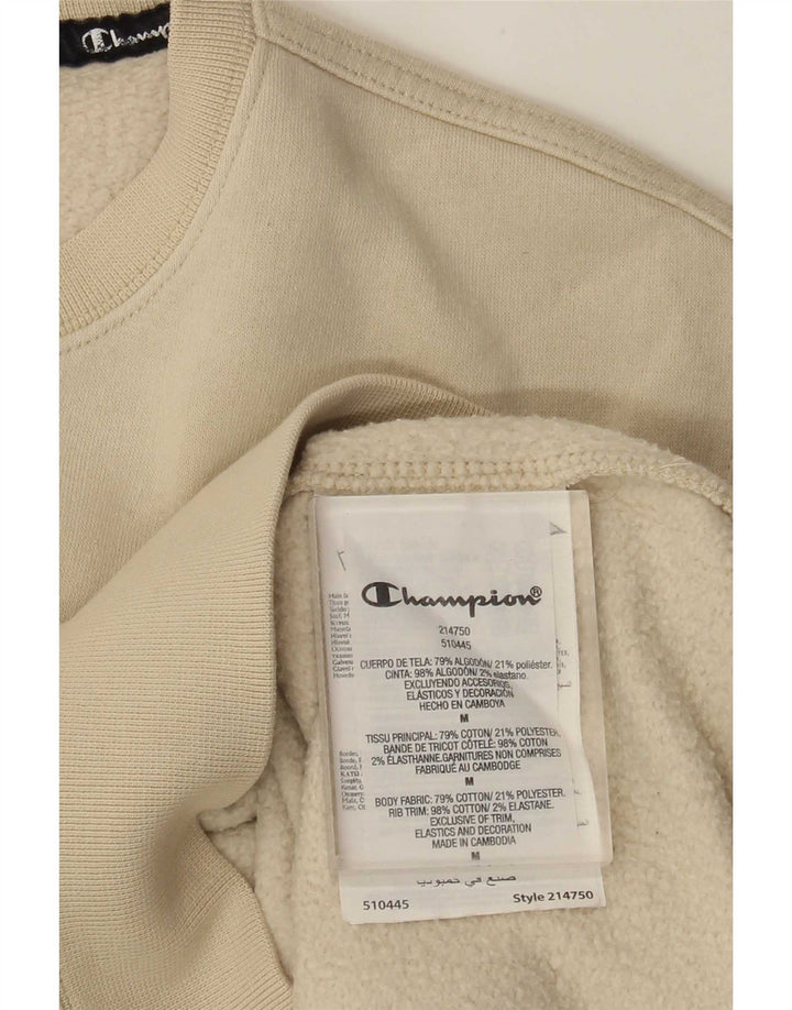 Ανδρική φούτερ Champion Jumper Μεσαίο Μπεζ βαμβακερό