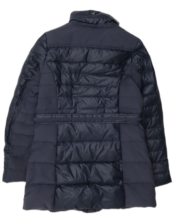 Refrigue Womens Padded Coat UK 14 Large Navy Blue Polyester