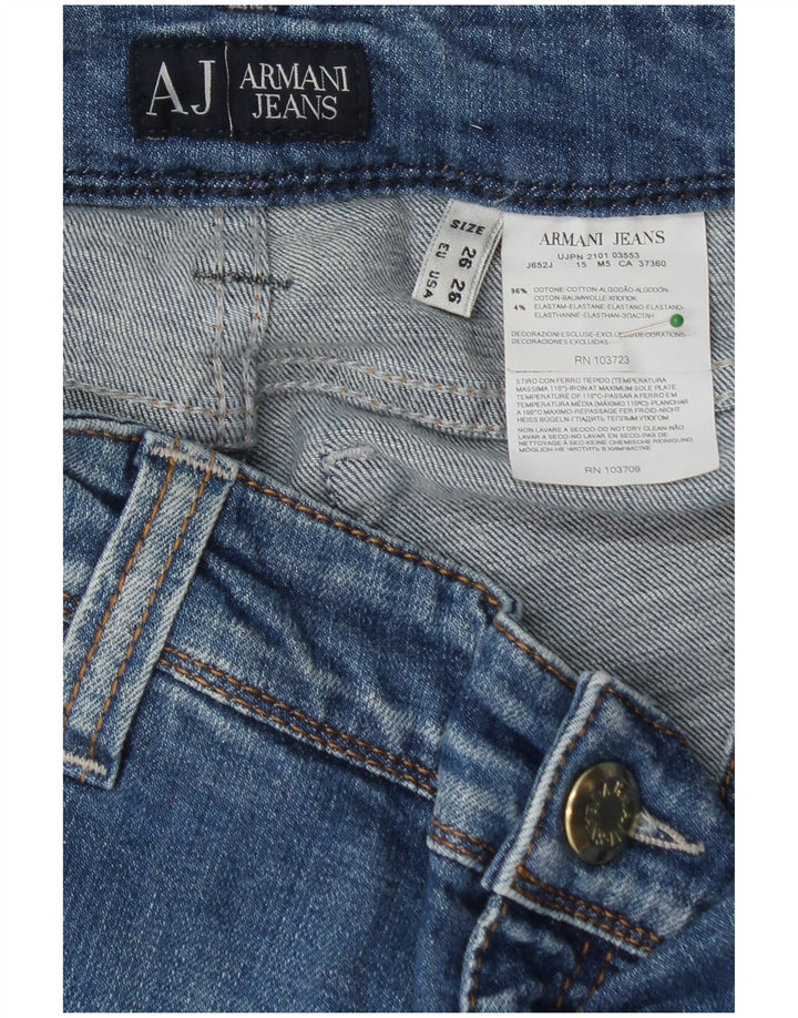 ARMANI Γυναικείο Slim Jeans W26 L26 Blue Cotton