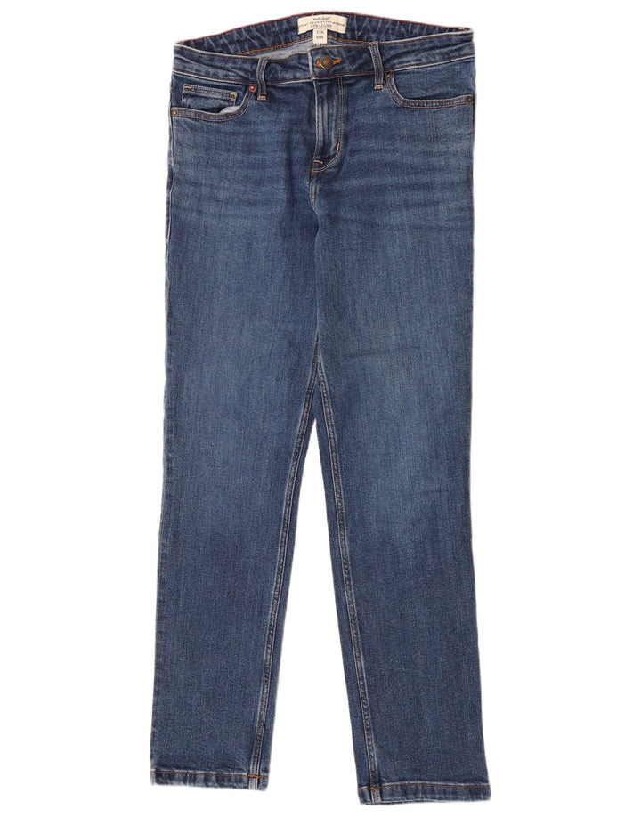 White Stuff Γυναικείο Straight Jeans UK 12 Medium W30 L30 Blue Cotton