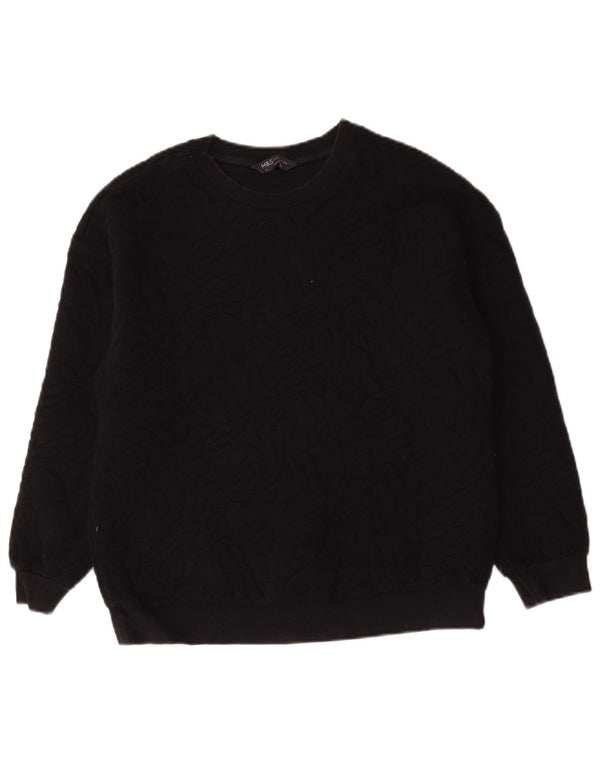Marks & Spencer Γυναικεία φούτερ μεγάλου μεγέθους Jumper UK 10 Small Navy Blue