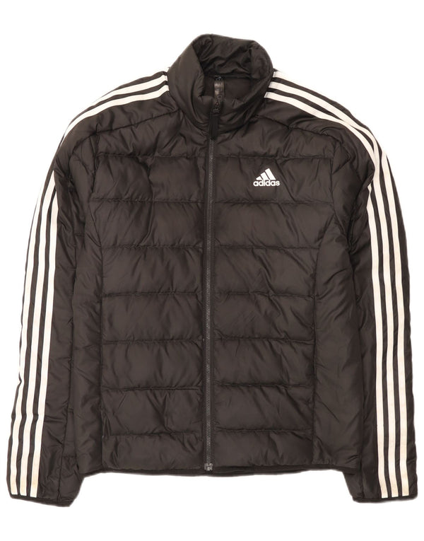 Adidas Ανδρικό μπουφάν με επένδυση UK 36 Small Black Polyester