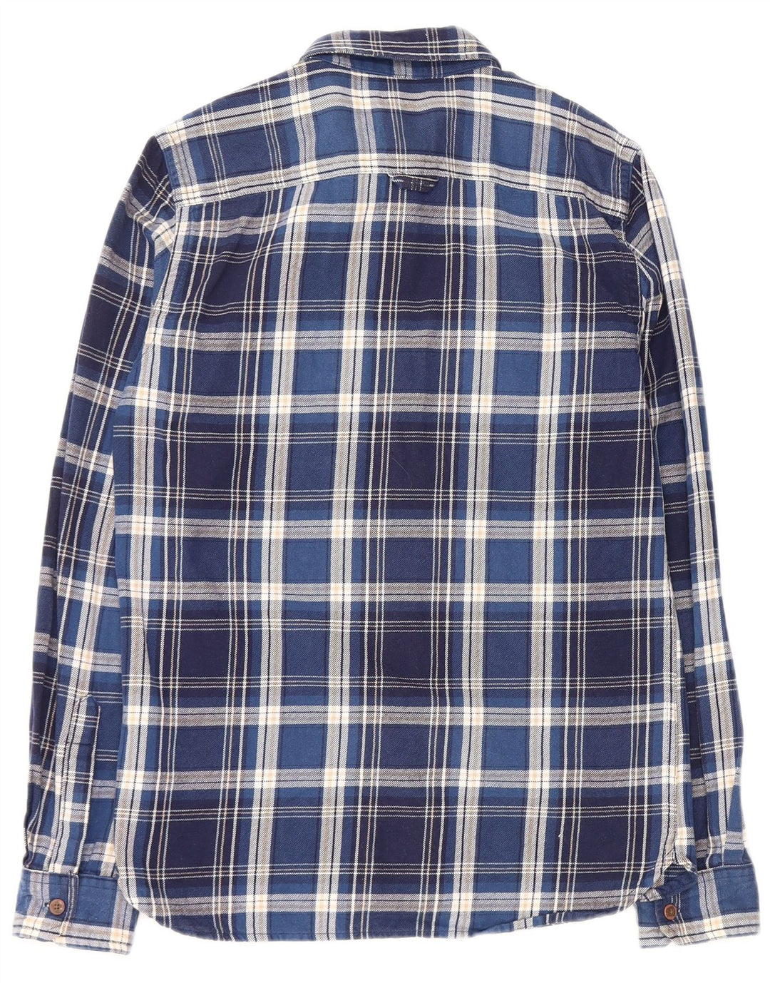 Ανδρικό φανελένιο πουκάμισο SUPERDRY Small Blue Check Cotton