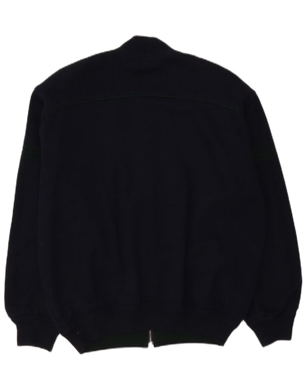 Vintage Ανδρικό Ζακέτα πουλόβερ IT 52 Large Navy Blue Wool