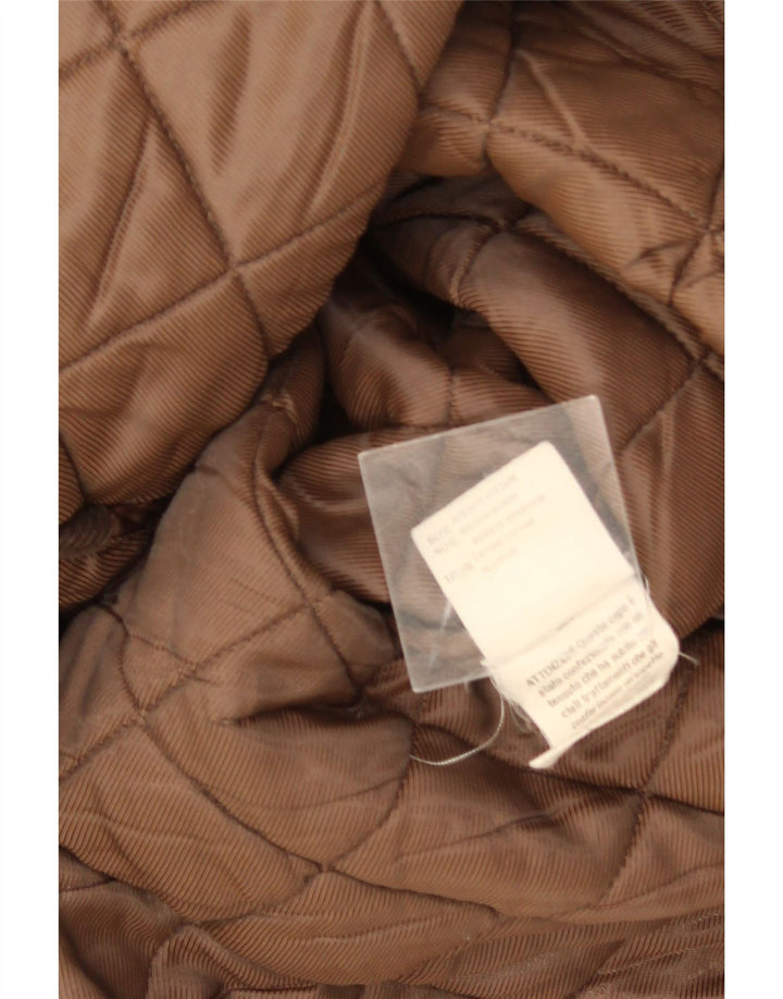 Γυναικείο καπιτονέ πανωφόρι Les Copains IT 42 Medium Brown Acetate