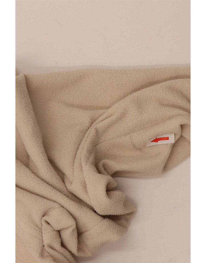 Kappa Ανδρικό φερμουάρ Fleece Jumper 2XL Beige Polyester