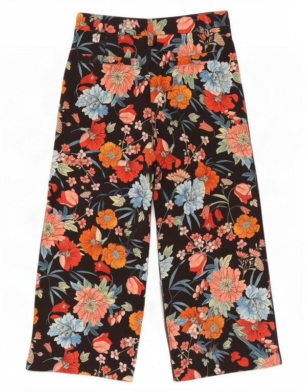 Zara Γυναικείο Παντελόνι Harem Large W30 L25 Πολύχρωμο Floral Πολυεστέρας