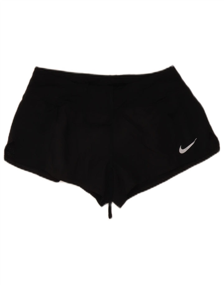 Γυναικείο αθλητικό σορτς Nike Dri Fit UK 10 Μικρό μαύρο πολυεστέρα