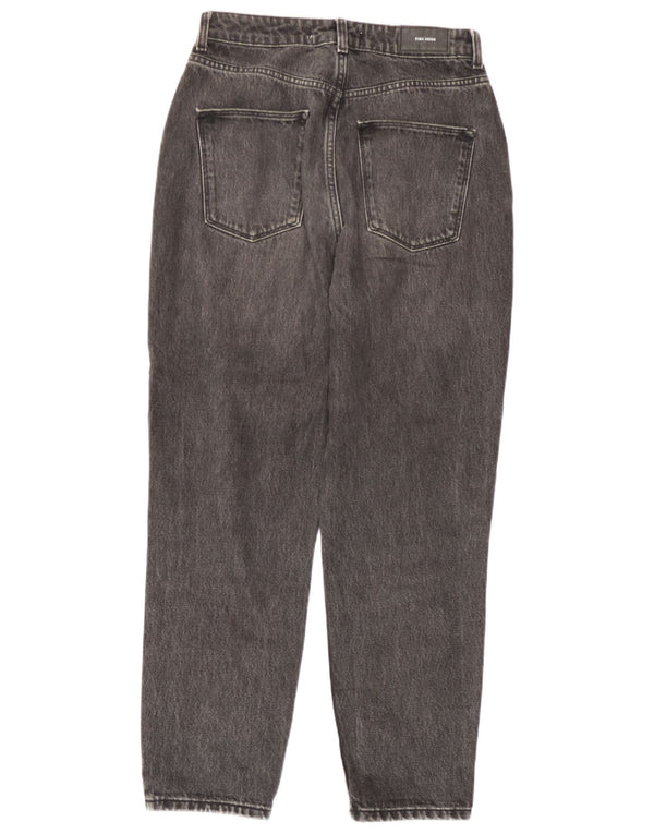 Zara Γυναικείο ψηλόμεσο τζιν EU 38 Small W28 L27 Γκρι