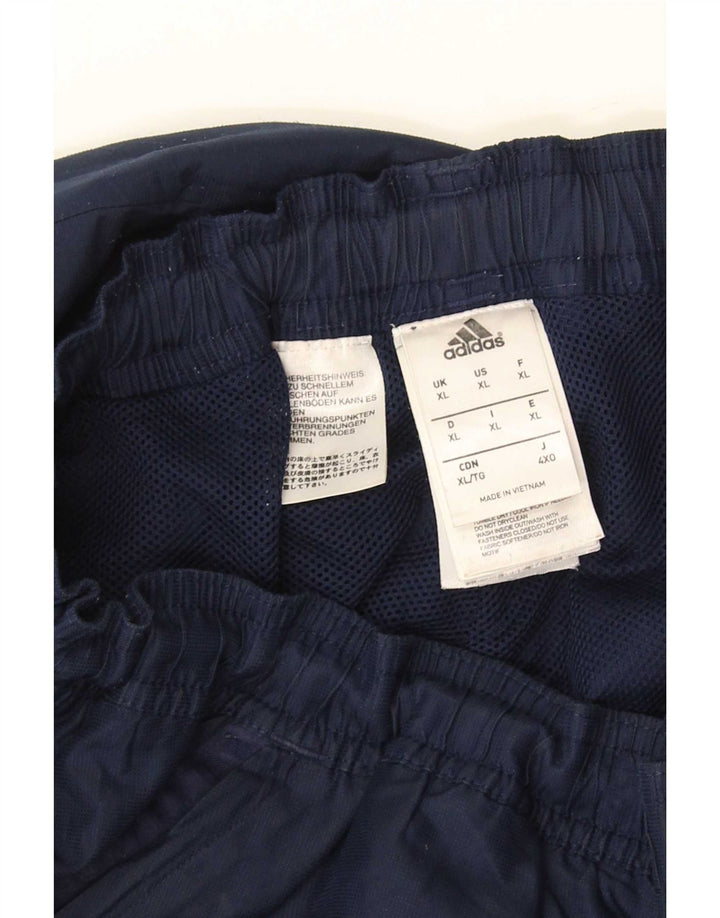 Ανδρική φόρμα Adidas Παντελόνι XL Navy Blue Polyester