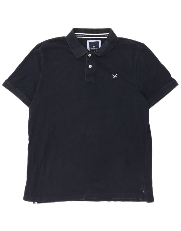 Crew Clothing Ανδρικό πουκάμισο πόλο XL Navy Blue Cotton