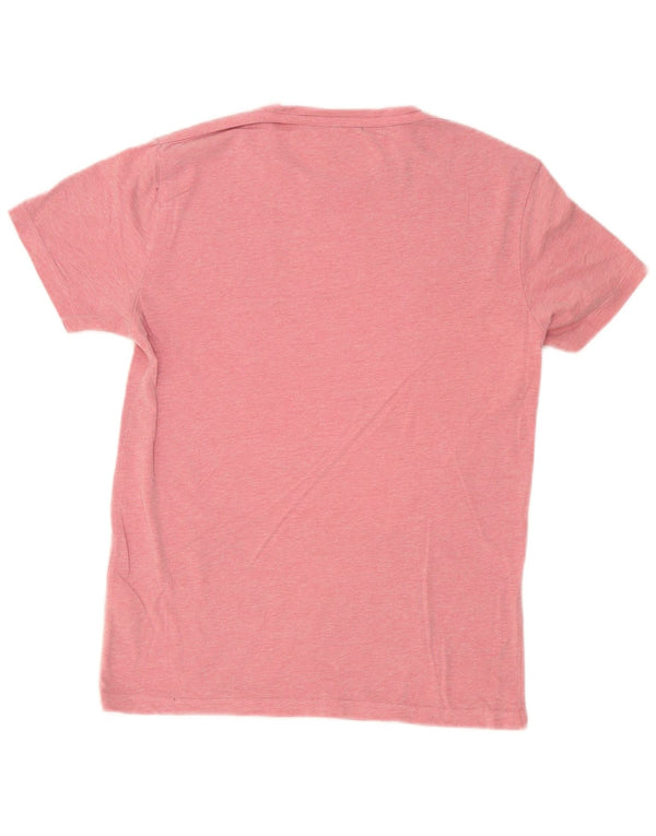Ανδρικό T-Shirt All Saints Regular Fit Top XS Pink Cotton