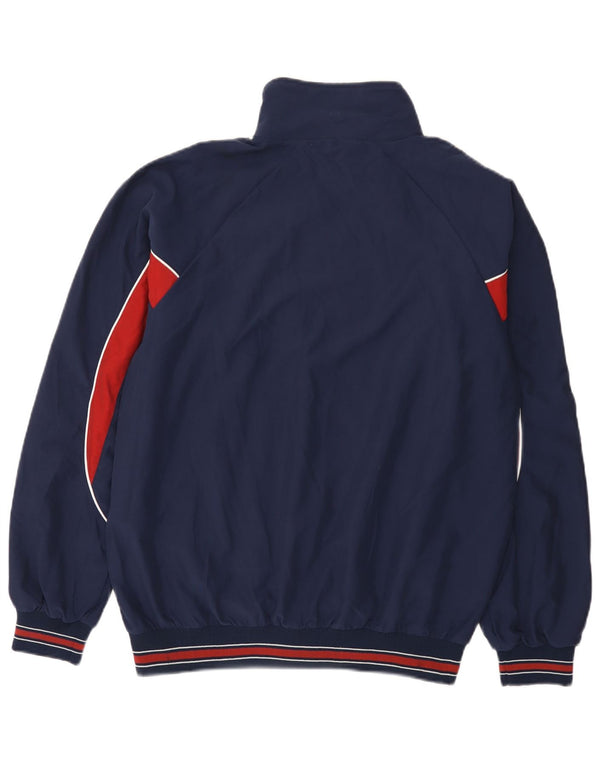 Ανδρική φόρμα Errea Top Jacket Large Navy Blue Colourblock Polyester