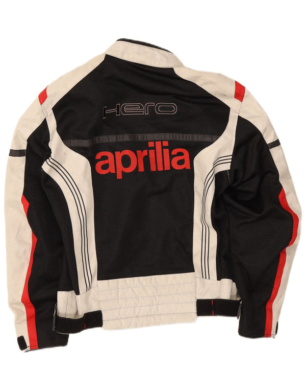 Ανδρικό μπουφάν Aprilia Graphic Racer UK 38 Medium Black Colorblock Polyester
