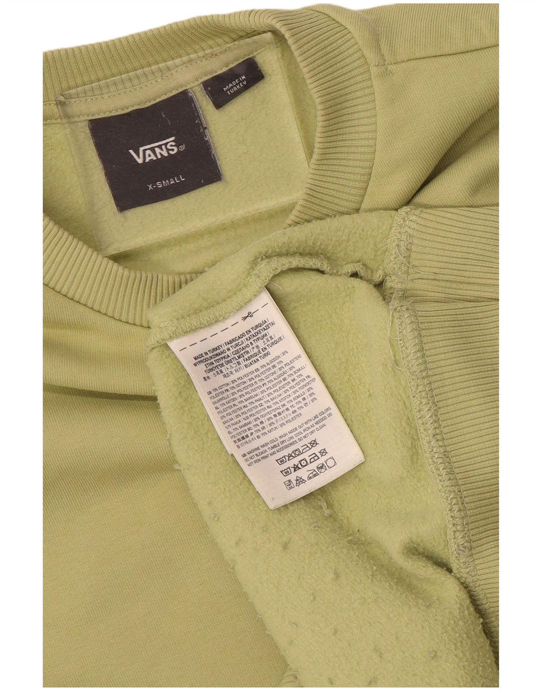 Ανδρικό φούτερ Vans Jumper XS Πράσινο βαμβακερό