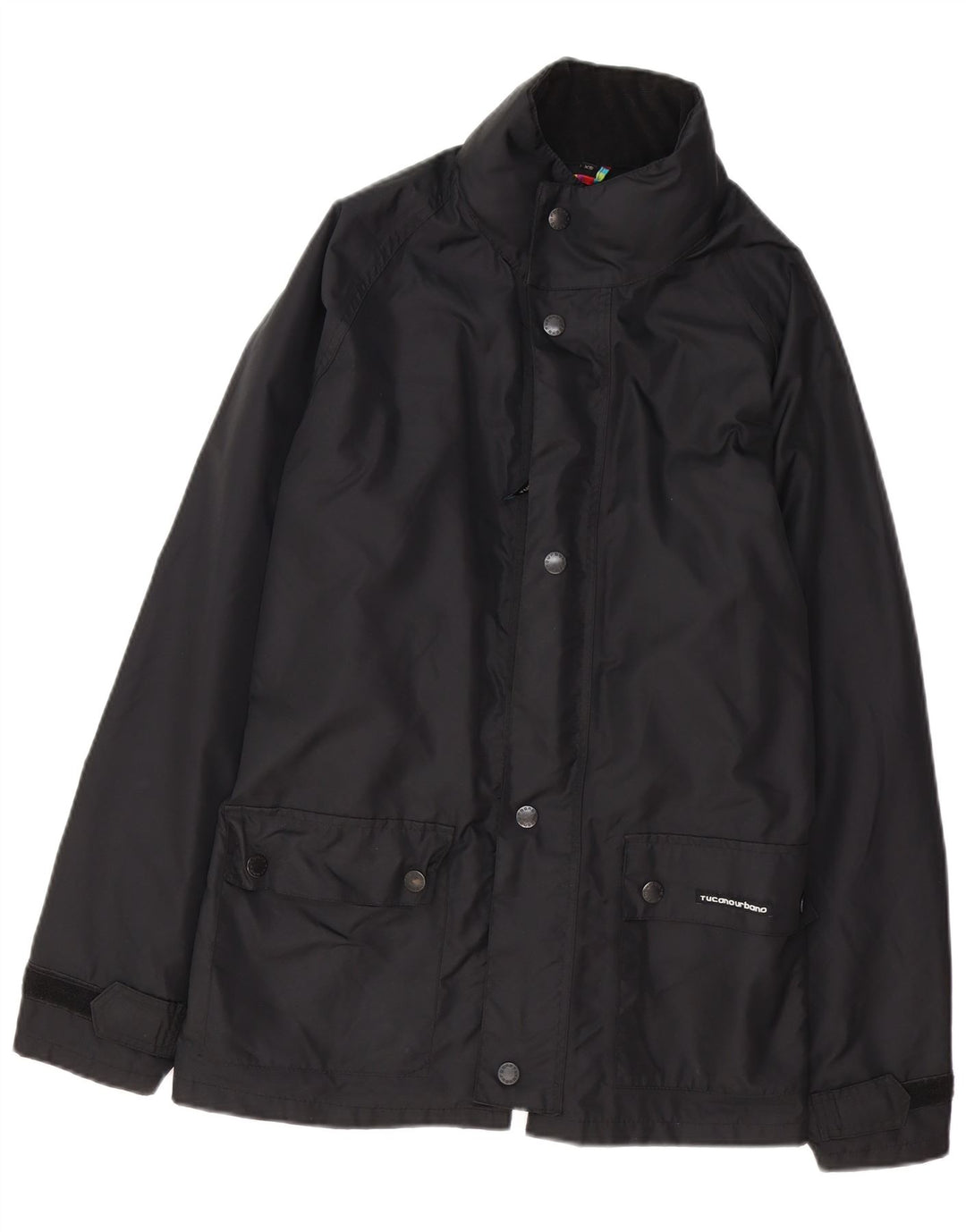 Ανδρικό μπουφάν Tucano Urbano Windbreaker UK 34 XS Μαύρο Πολυεστέρας