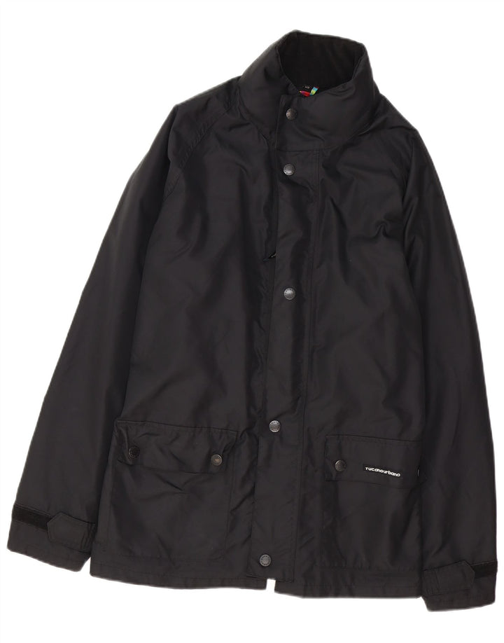Ανδρικό μπουφάν Tucano Urbano Windbreaker UK 34 XS Μαύρο Πολυεστέρας