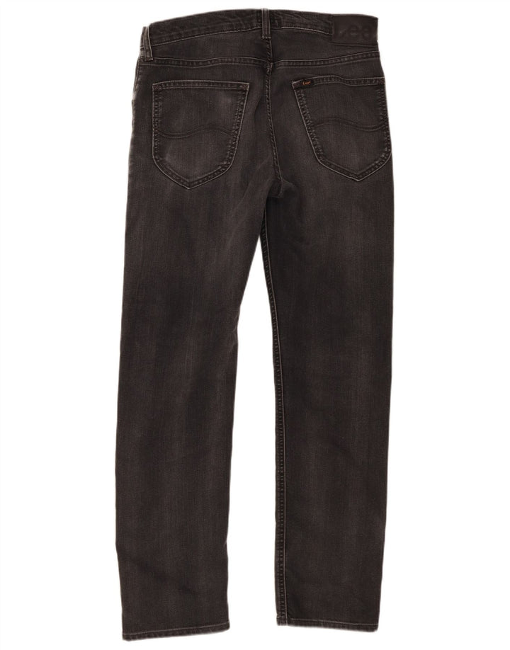 Lee Mens Daren Straight Jeans W31 L30 Γκρι βαμβακερό
