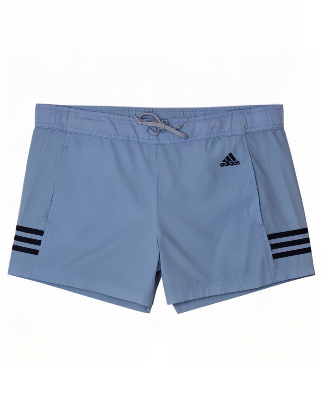 Ανδρικό αθλητικό σορτς Adidas μικρό μπλε πολυεστέρα