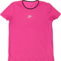 NIKE Womens Dri Fit T-Shirt Top UK 10 Small Pink Polyester Vintage Nike and Second-Hand Nike from Messina Hembry 