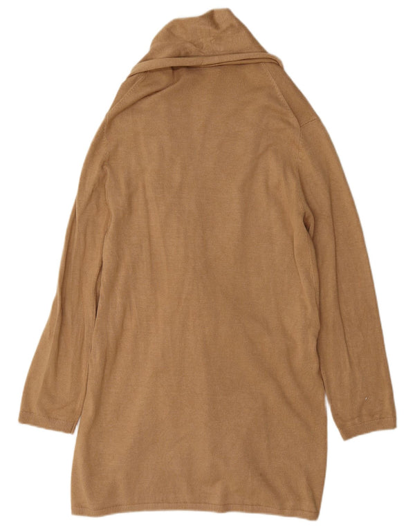 Zara Γυναικεία Ζακέτα Longline UK 10 Small Beige