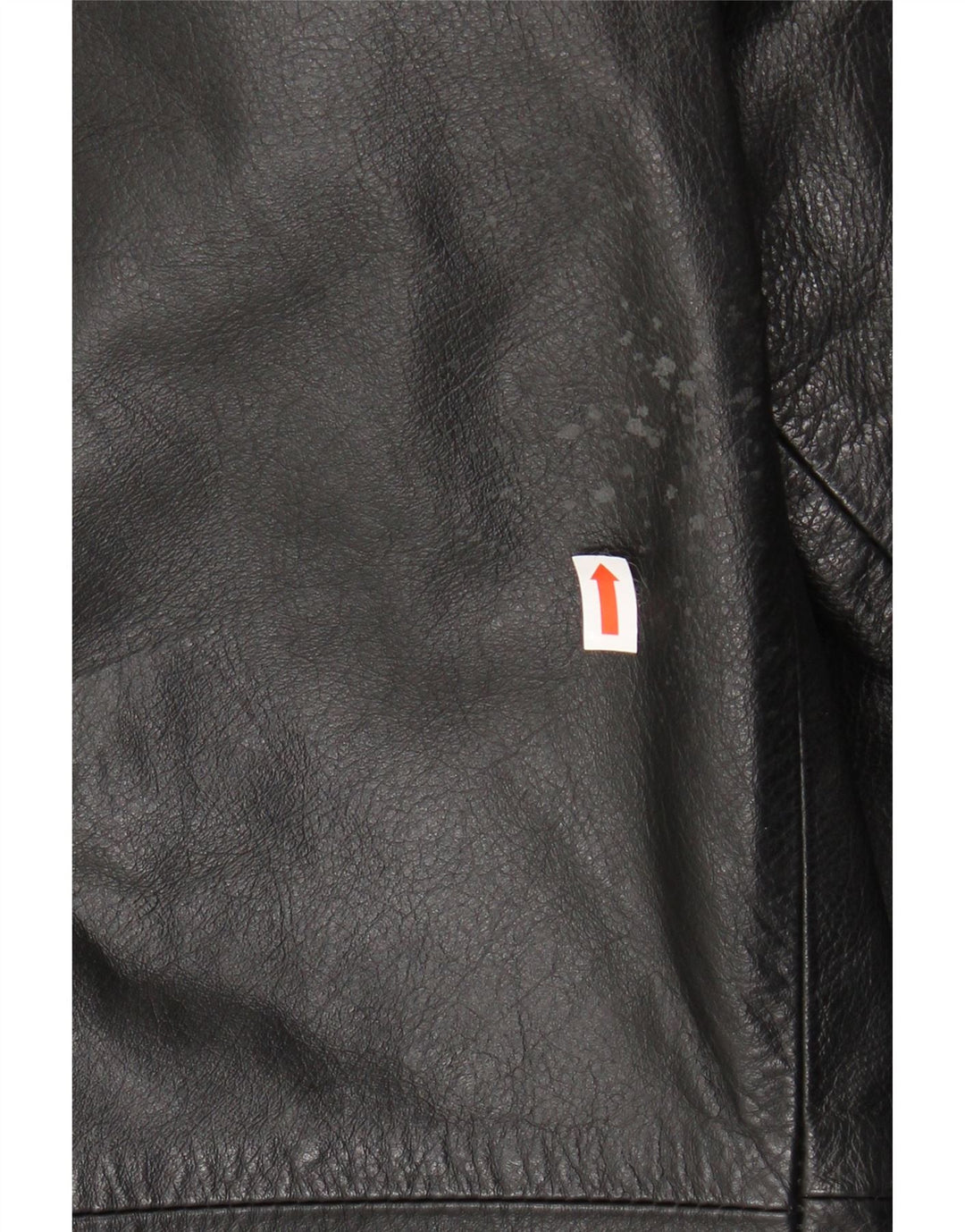 VINTAGE Ανδρικό Δερμάτινο Μπουφάν IT 50 Μεγάλο Δερμάτινο Μαύρο