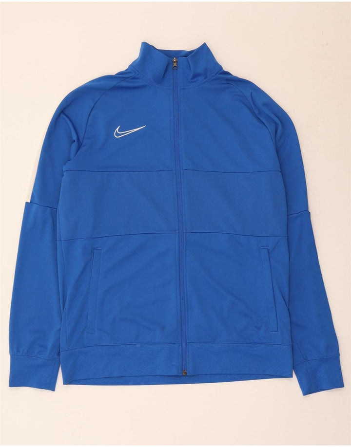 Ανδρική φόρμα Nike Dri Fit Μπουφάν με μεγάλο μπλε χρώμα πολυεστέρα