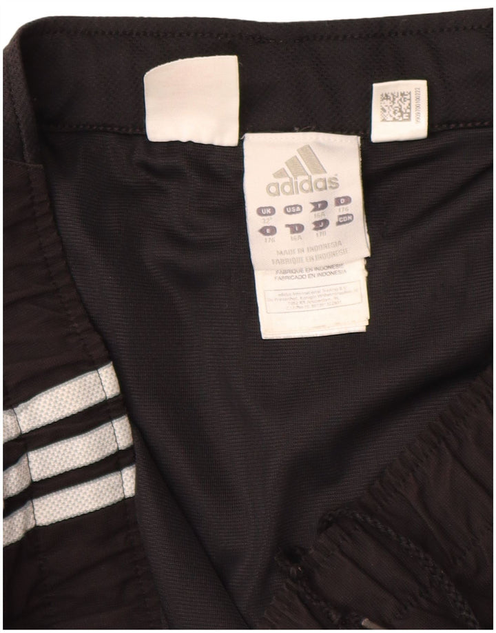 Adidas Boys Climacool Σορτς 15-16 ετών μαύρο πολυεστέρα