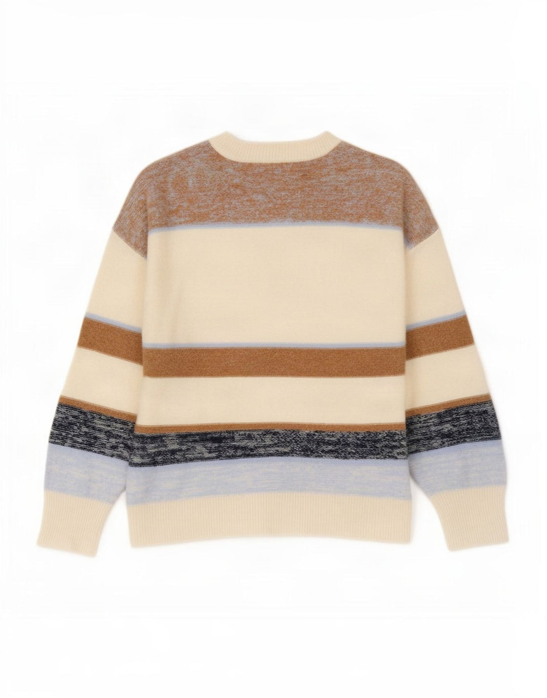 Ανδρικό πουλόβερ Reiss Crew Neck Jumper Μεγάλο πολύχρωμο μαλλί ριγέ