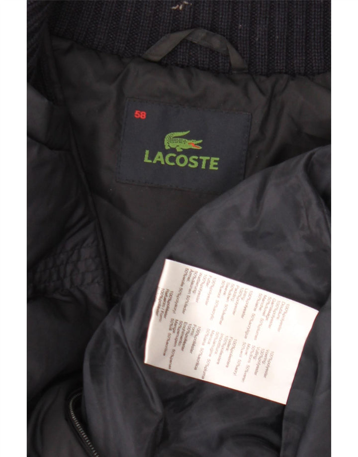 Lacoste Ανδρική επένδυση Gilet IT 58 3XL Navy Blue Polyester