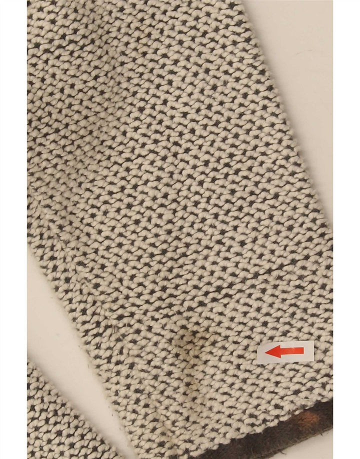 Weird Fish ανδρικό φούτερ με φερμουάρ πουκάμισο μεγάλο γκρι βαμβακερό