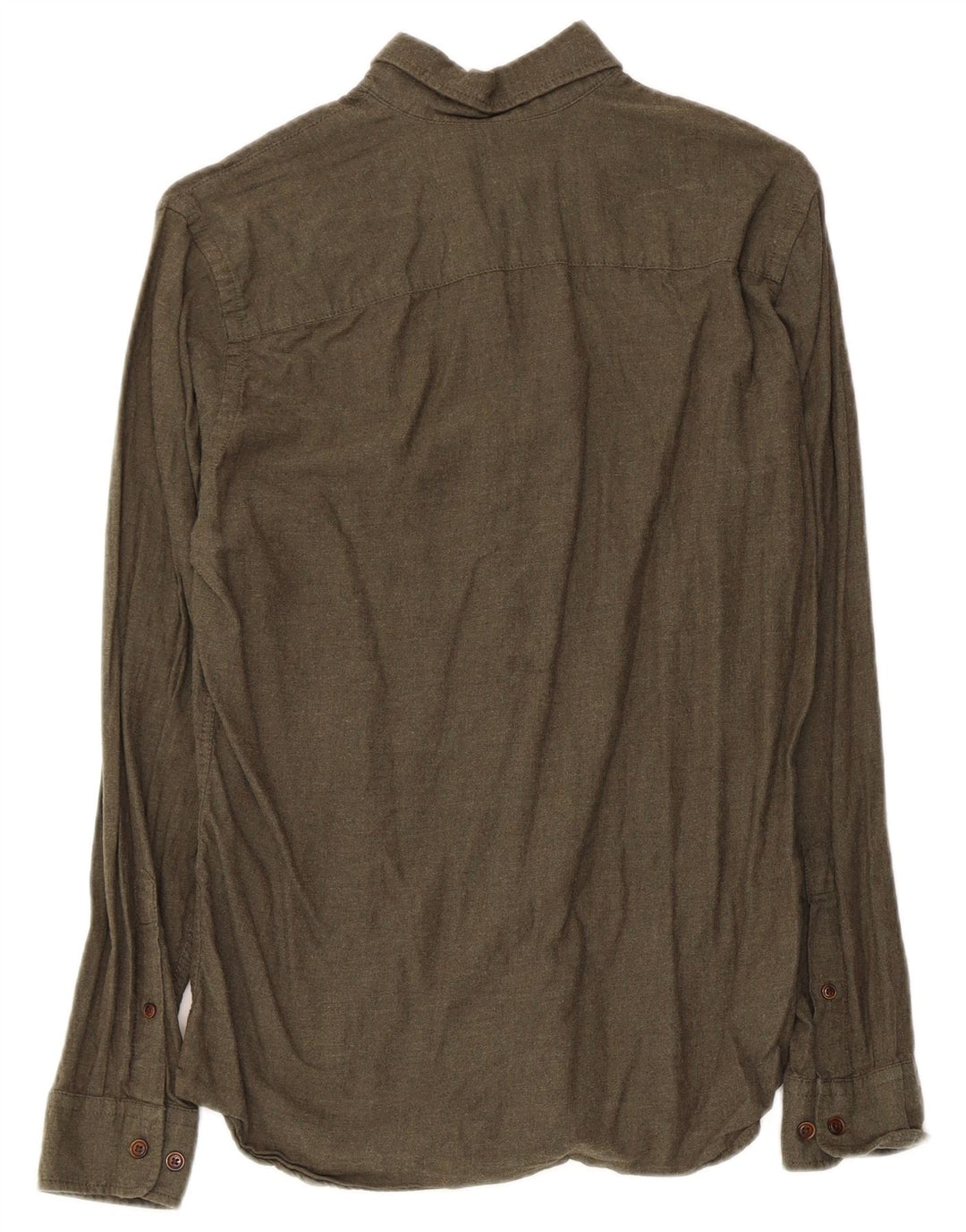 Jack & Jones Ανδρικό πουκάμισο XS Χακί Βαμβακερό