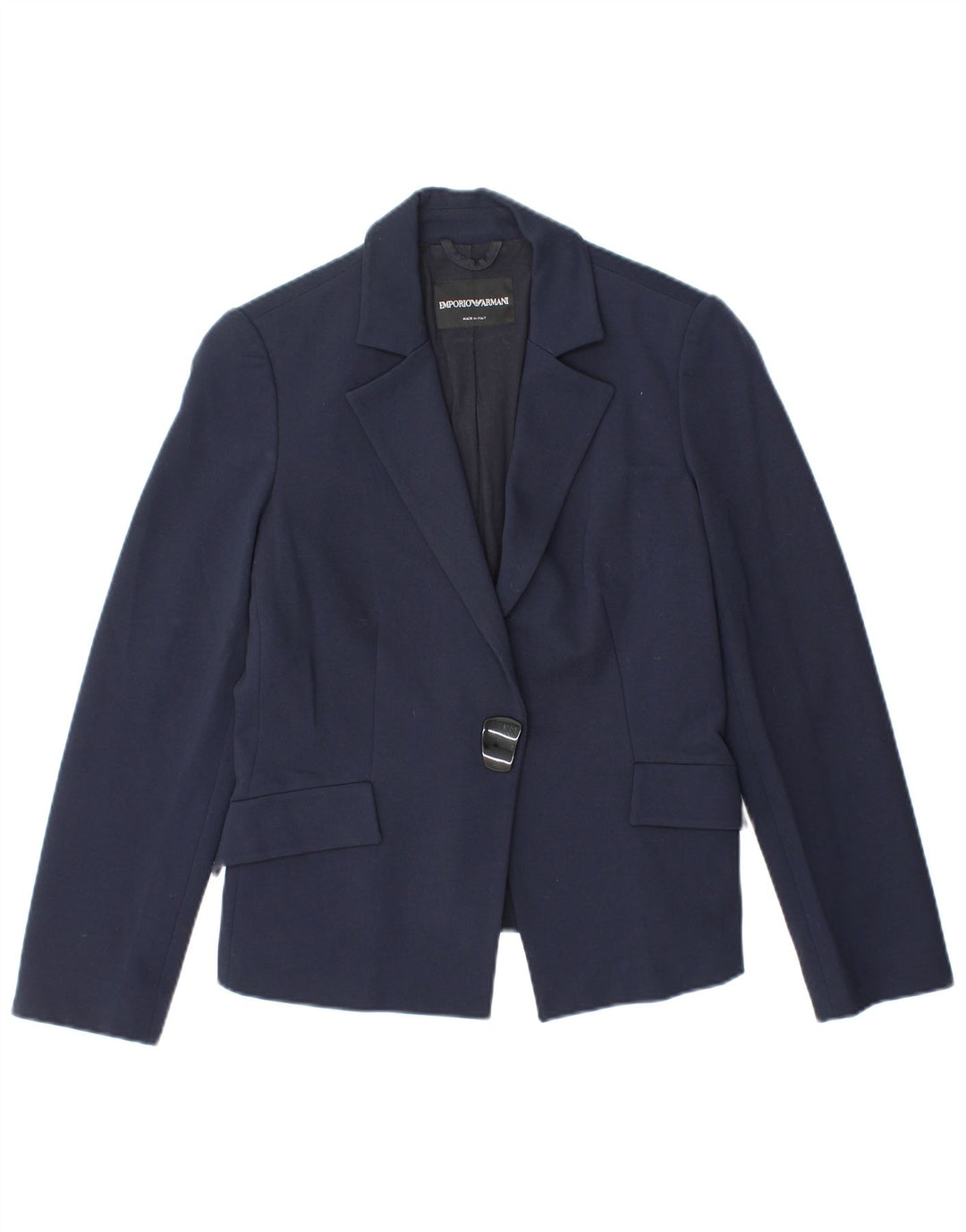 Emporio Armani Γυναικείο σακάκι με 1 κουμπί UK 10 Small Navy Blue