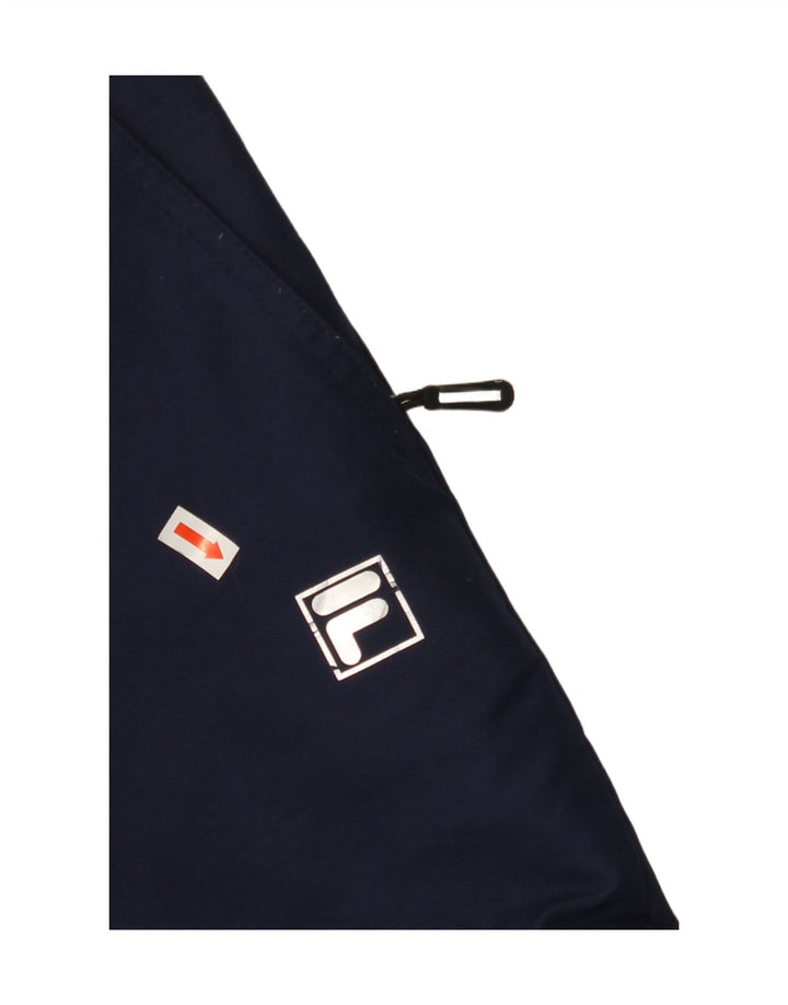 FILA Mens Tracksuit Trousers Medium  Navy Blue Polyester Vintage Fila and Second-Hand Fila from Messina Hembry 