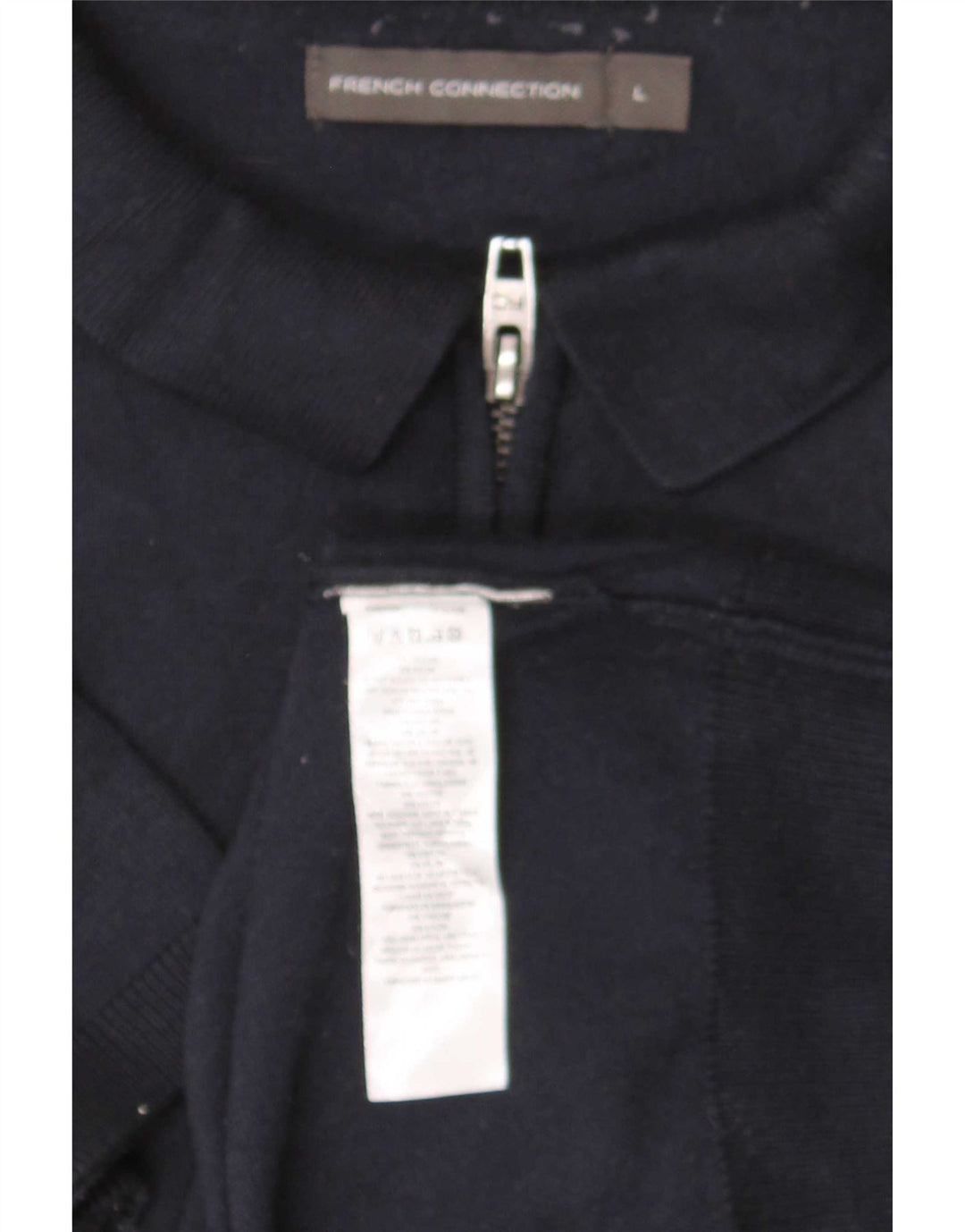 Γαλλική Connection Ανδρικό Πόλο Μπλουζάκι Μεγάλο Navy Blue Viscose