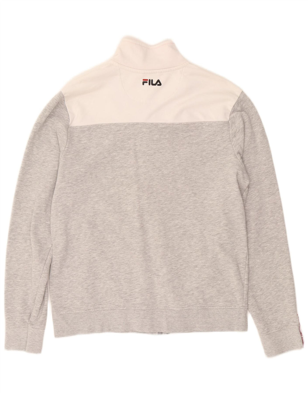 Ανδρική φόρμα Fila Top Jacket Μεγάλο Γκρι Βαμβακερό χρώμα
