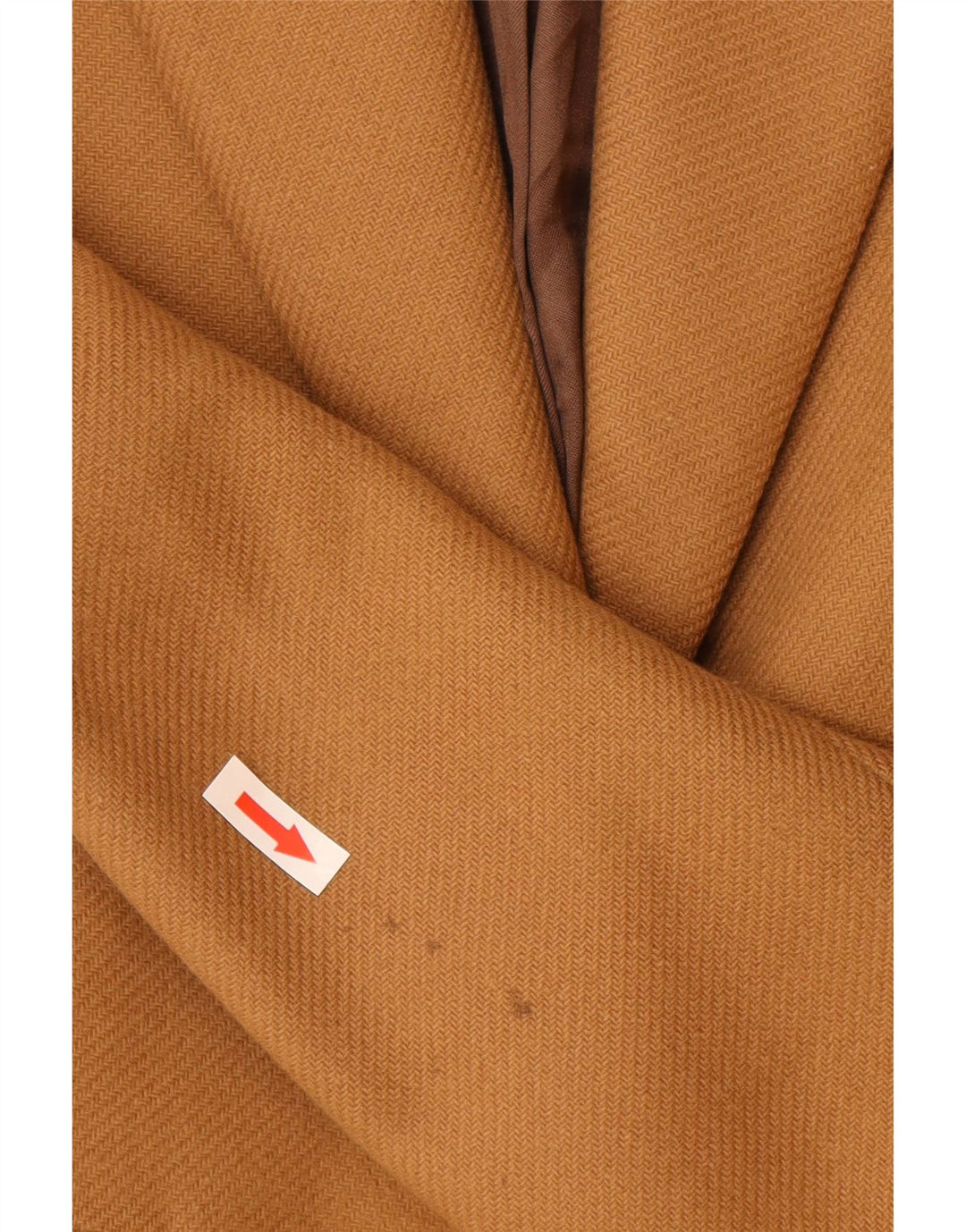 Zara Γυναικείο Παλτό UK 6 XS Καφέ Μαλλί