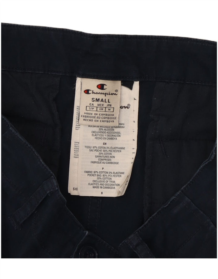 CHAMPION Ανδρικό σορτς Cargo Small W28 Navy Blue Cotton