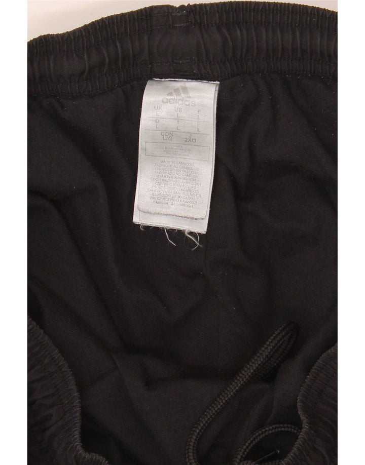 Ανδρική φόρμα Adidas Παντελόνι Joggers Μεγάλο Μαύρο Πολυεστέρα