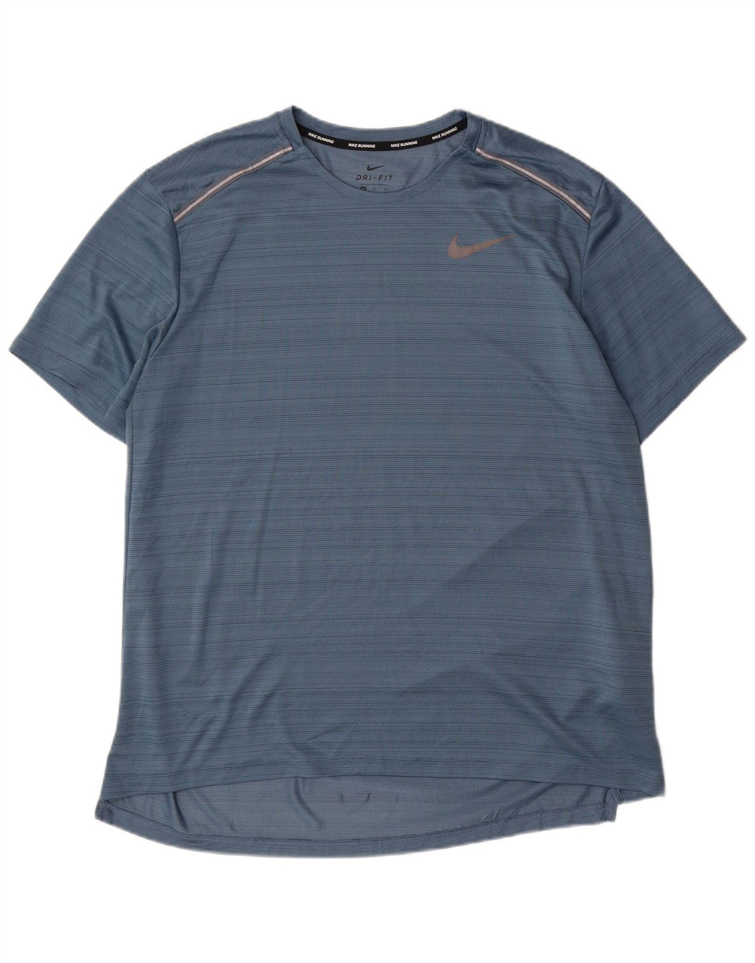 Ανδρικό T-shirt Nike Dri Fit Top XL Blue Pinstripe Polyester