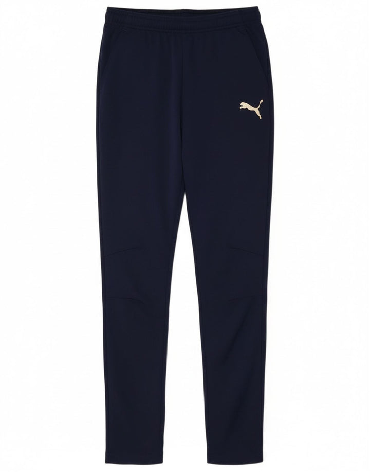 Puma Boys αθλητική φόρμα παντελόνι 15-16 ετών Navy Blue Polyester