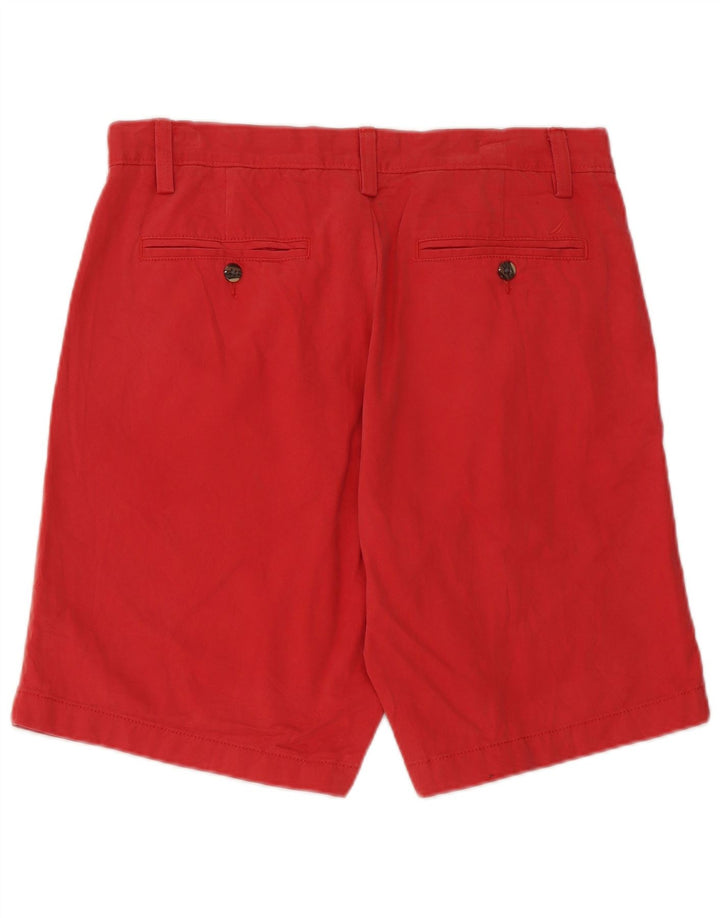Ανδρικό σορτς Chino Nautica W32 Μεσαίο κόκκινο βαμβακερό