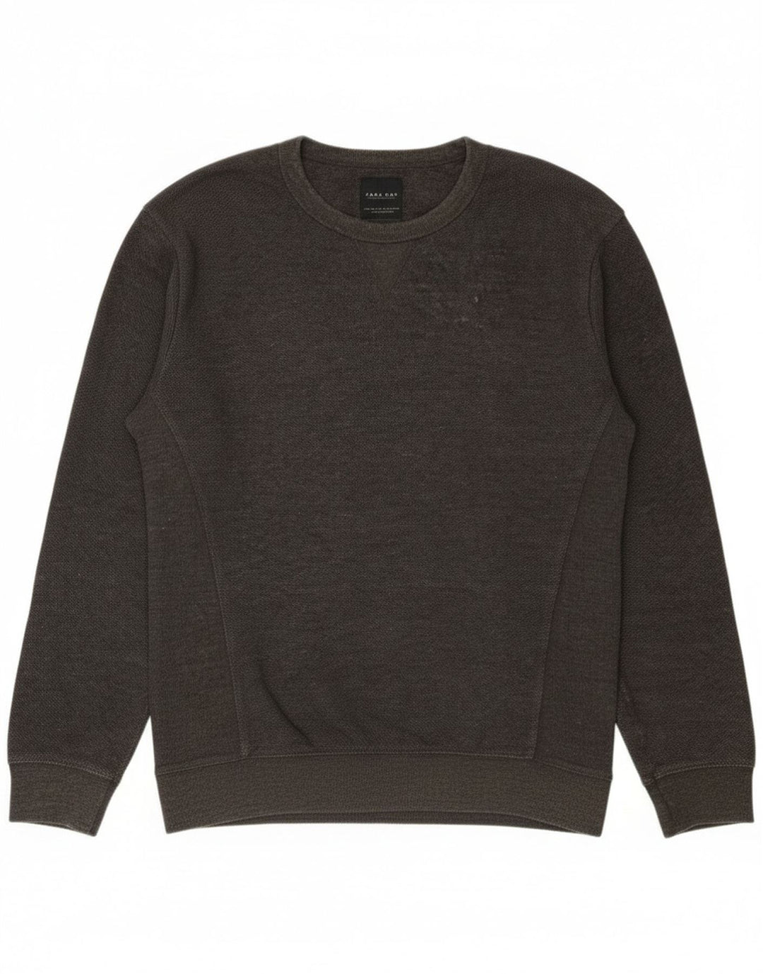Ανδρικό φούτερ Zara Jumper Μεσαίο γκρι βαμβακερό