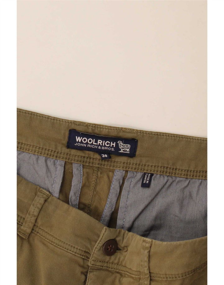 Ανδρικό σορτς Chino Woolrich W34 Large Khaki