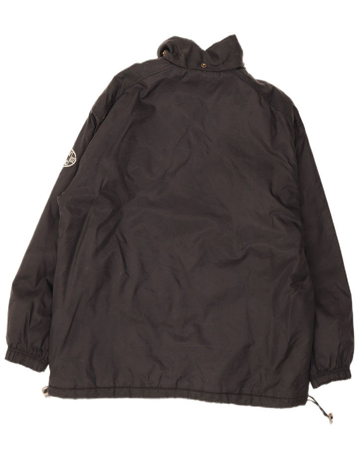 Russell Sports Ans Graphic Rain Jacket UK 38 Medium Black