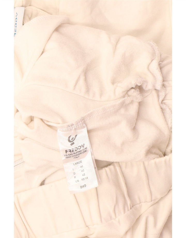 Γυναικεία φόρμα Freddy Top Jacket IT 46 Large White Colourblock Cotton