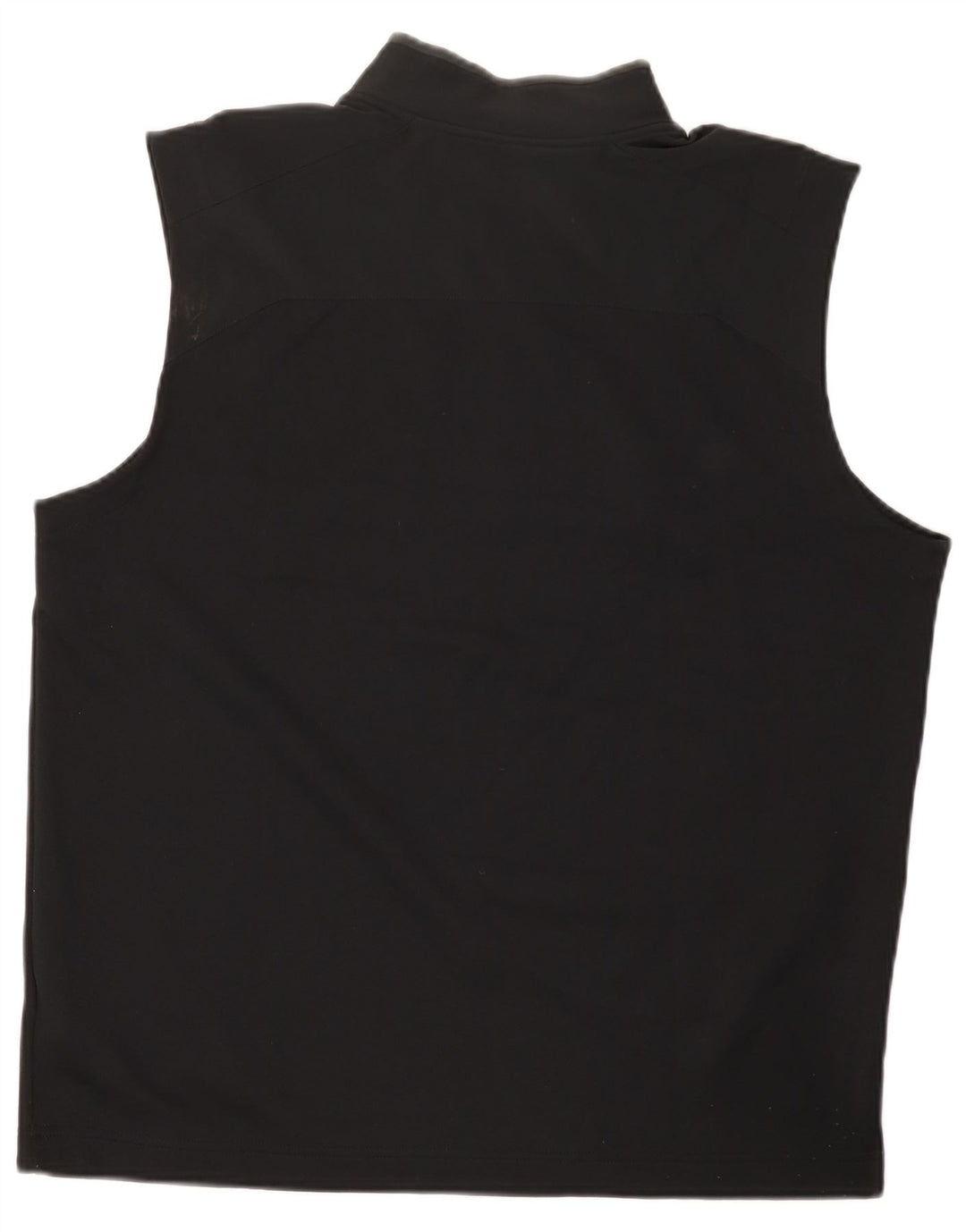 Ανδρικό γιλέκο με φερμουάρ Nike Dri Fit, μαύρο πολυεστέρα