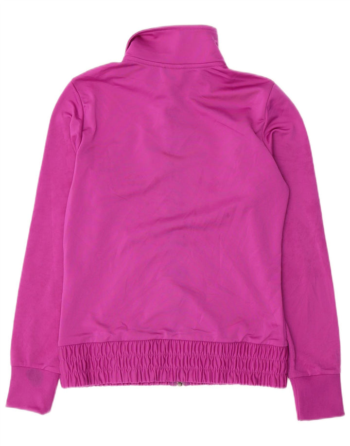Puma Γυναικεία αθλητική φόρμα Top Jacket UK 10 Small Pink Polyester